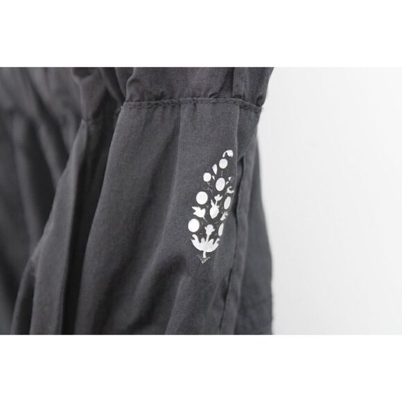Free People FP Movement Joggers Womens The Way Home Black Windbreaker Nylon XS - Picture 3 of 5